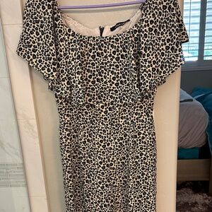 Elegant Leopard Print  Junpsuit